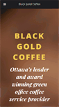 Mobile Screenshot of blackgoldcoffee.com